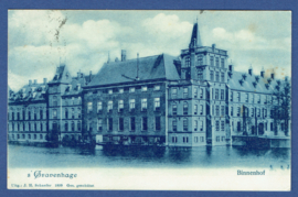 's GRAVENHAGE, Binnenhof. Gelopen kaart.