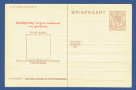 Spoorwegbriefkaart: NS198 j