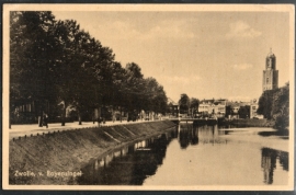 ZWOLLE, v. Royensingel. Gelopen kaart.