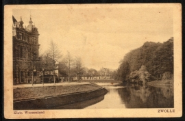 ZWOLLE, Klein Weezenland. Gelopen kaart.