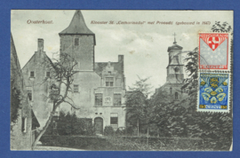 OOSTERHOUT, Klooster St. Catharinadal met Proosdij (gebouwd in 1647).  (Kindzegels 1926).