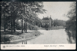 DALFSEN, Kasteel Den Berg. Gelopen kaart.