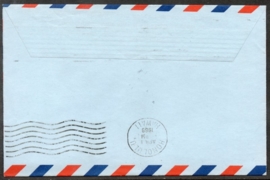 FIRST INTER ISLAND JET MAIL FLIGHT. HILO, HAWAII. 11 APRIL 1966.