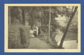 GIETHOORN (Noord). Gelopen kaart.