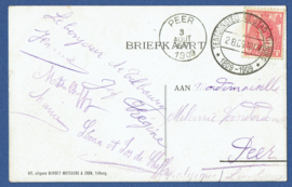 TILBURG, TENTOONSTELLING STAD TILBURG op bijbehorende  ansichtkaart.
