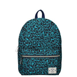 Milky Kiss Rugzak Stay Cute Leopard Army Groen