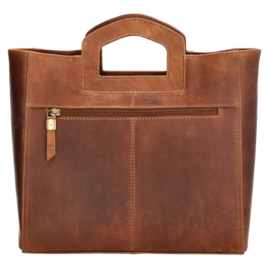 Micmacbags Hand-Schoudertas Masterpiece Cognac