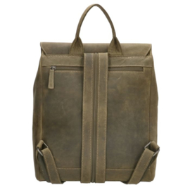 Hide & Stitches Idaho Rugtas Groen