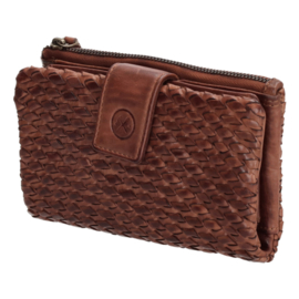 Hide & Stitches Portemonnee Atlas Cognac