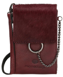 Micmacbags Telefoontasje Mendoza Bordeaux Rood