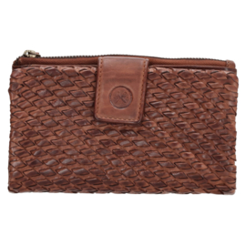 Hide & Stitches Portemonnee Atlas Cognac