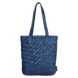 Micmacbags Shopper Artisan Kobalt Blauw