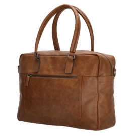 Charm London Laptoptas 15,6" Farringdon Bruin