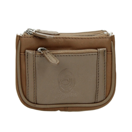 Gio Gini Rits - Sleutel etui Taupe