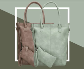 Zebra Trends shopper Mint