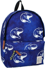 Skooter Rugzak Vintage Varsity Dino Blauw