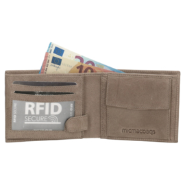 Micmacbags Billfold Malmö Grijs