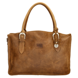 SoDutch Laptoptas #09 17 inch Cognac