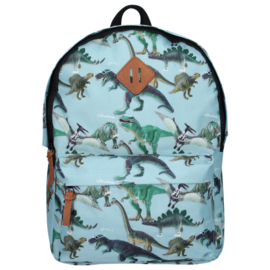 Skooter Rugzak Dino Blauw