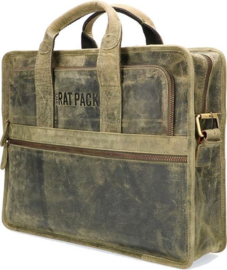 Rat Pack Hand Messenger Schoudertas 15.6'' Bogart Groen