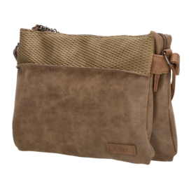 Beagles Clutch/Avondtasje Brunete Bruin