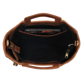 Micmacbags Hand-Schoudertas Masterpiece Cognac