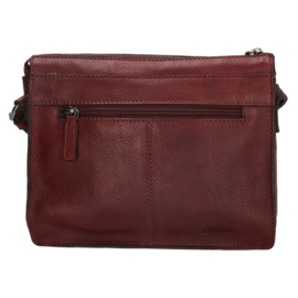 Micmacbags Schoudertas Mendoza Bordeaux Rood