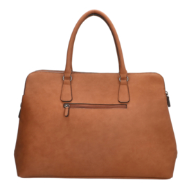 Charm London Laptoptas Bromley 15.6 inch Cognac