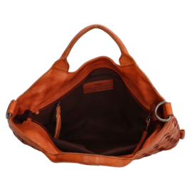 Micmacbags Hand - Schoudertas Artisan Brique