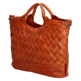 Micmacbags Hand - Schoudertas Artisan Brique