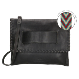 Micmacbags Clutch/Avondtasje Friendship Zwart