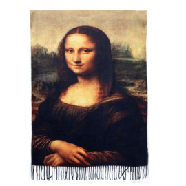 Sjaal Leonardo Da Vinci "Mona Lisa"