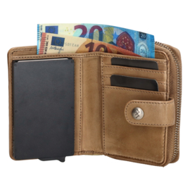 Micmacbags Safety Wallet Portemonnee Zand