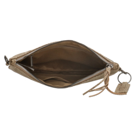 Beagles Clutch / Schoudertasje Camarinas Donker Taupe