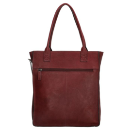 Micmacbags Shopper Mendoza Bordeaux Rood