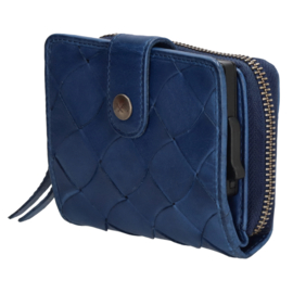Micmacbags Safety Wallet Portemonnee Kobalt Blauw