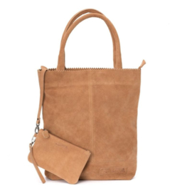 Zebra Trends Shopper Leer - Suede Camel