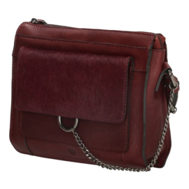 Micmacbags Schoudertas Mendoza Bordeaux Rood