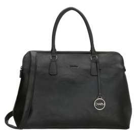 Charm London  Laptoptas Bromley 15.6 inch Zwart