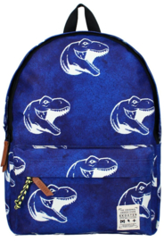 Skooter Rugzak Vintage Varsity Dino Blauw