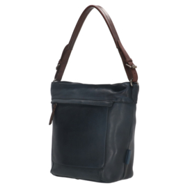 Micmacbags Buideltas Highland Park M Donkerblauw