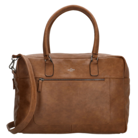 Charm London Laptoptas 15,6" Farringdon Bruin