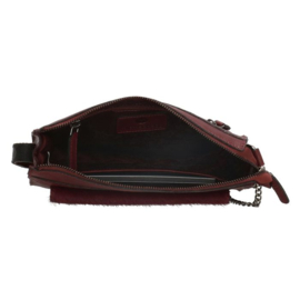 Micmacbags Schoudertas Mendoza Bordeaux Rood