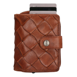 Micmacbags Safety Wallet Portemonnee Bruin