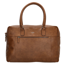 Charm London Laptoptas 15,6" Farringdon Bruin