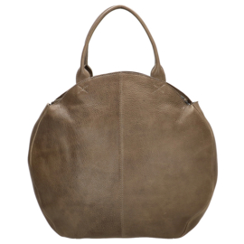 Micmacbags Shopper Côte d' Azur Donker Taupe