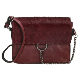 Micmacbags Schoudertasje Mendoza Bordeaux Rood