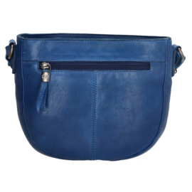 Micmacbags Schoudertas Artisan Kobalt Blauw