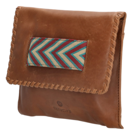 Micmacbags Clutch/Avondtasje Friendship Bruin