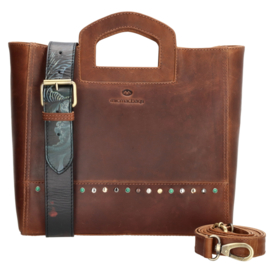 Micmacbags Hand-Schoudertas Masterpiece Cognac